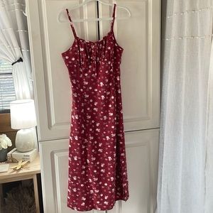 Pretty floral slip dress